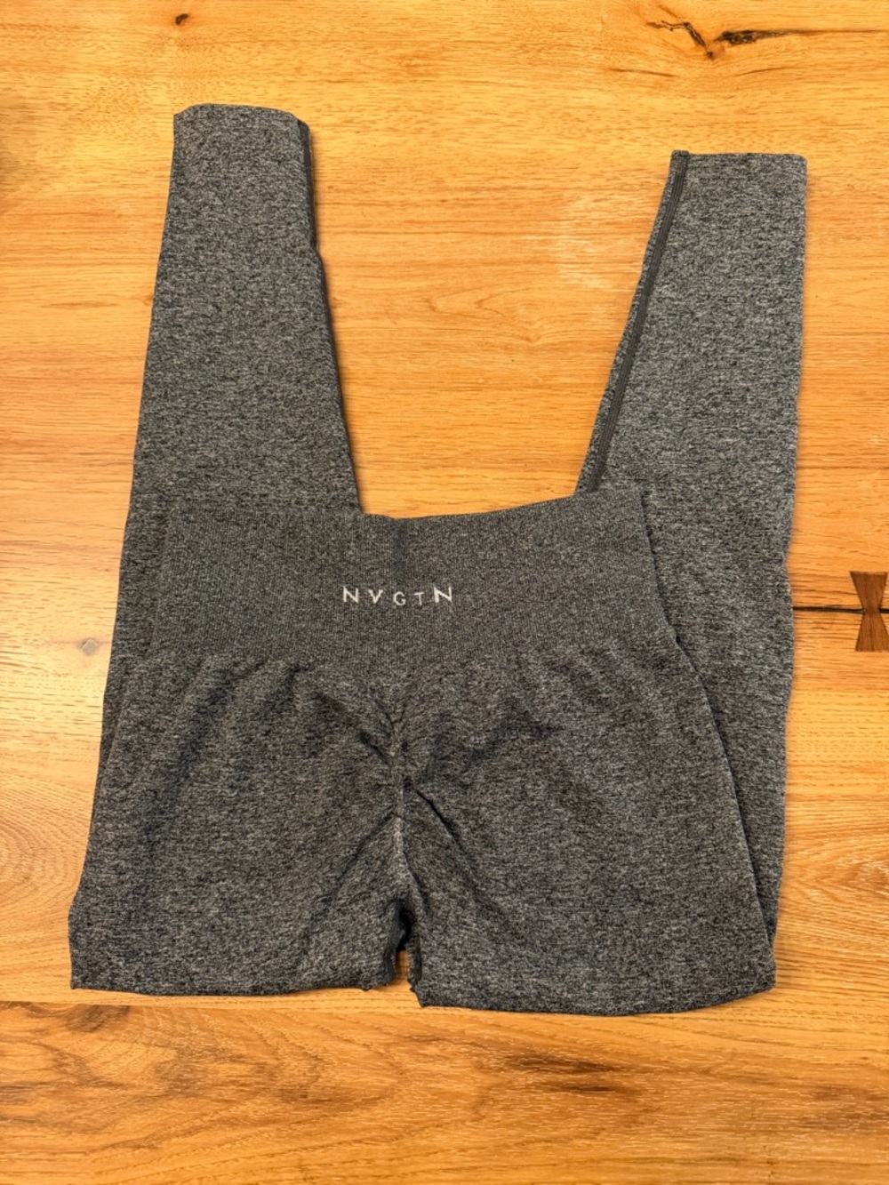 NVGTN Women's High-Waist Gray Seamless Leggings